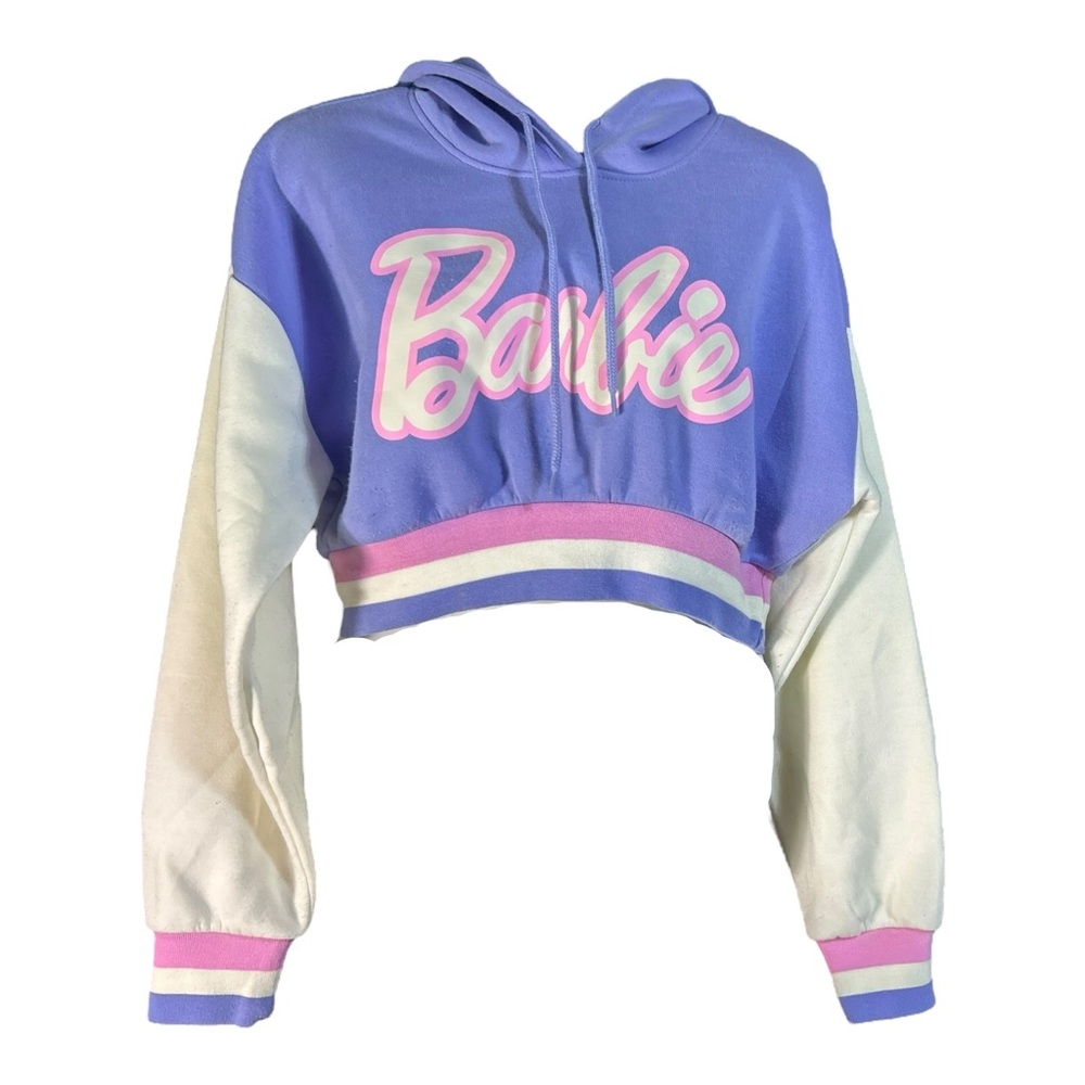 Barbie Crop Hoodie/Swratshirt Size Small